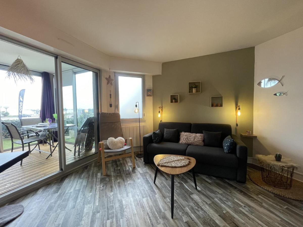 Magnifique Appartement Vue Mer / Terrasse Et Parking Privee Pornichet Exteriör bild